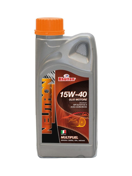 Olio Motore Neutron 15W-40 - 1 Litro - Rhutten MillStore (2496384)