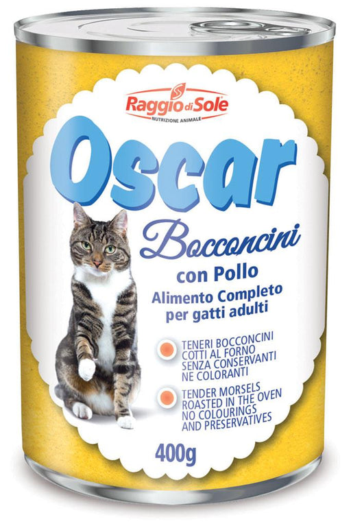 Oscar BOCCONCINI CON POLLO - Umido economico gatti adulti - Gr.400 Oscar (2496424)