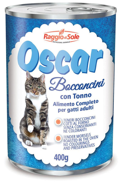 Oscar BOCCONCINI CON TONNO - Umido economico gatti adulti - Gr.400 Oscar (2496425)