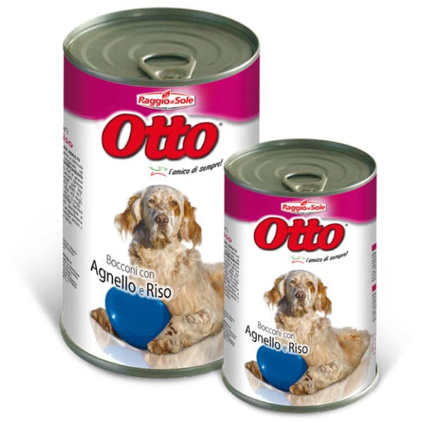 Otto Bocconcini con agnello e riso - per cani adulti Otto (2496452)