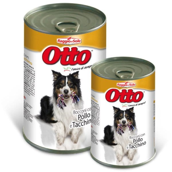 Otto Bocconcini con pollo e tacchino - per cani adulti Otto (2496458)