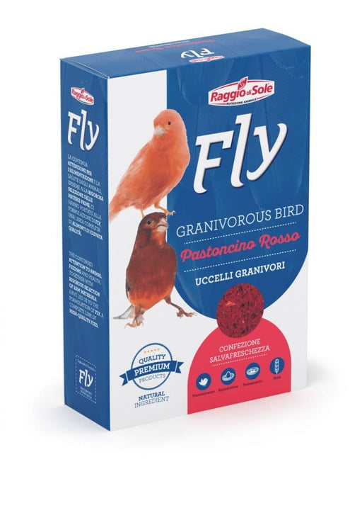 Pastoncino Rosso Fly Hobby - Canarini - Raggio di Sole 300 gr Fly Raggio di Sole
