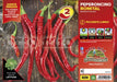 Peperoncino piccante HOT Cayenna lungo - 6 piante - Orto Mio Orto Mio