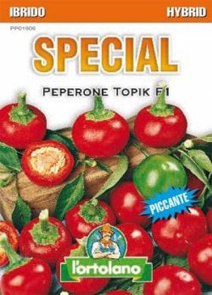 Peperone Topik F1 Ibrido in Semi - L' Ortolano L'Ortolano (2496742)