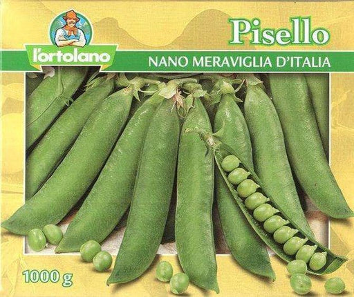 Pisello Nano Grano Rotondo var. Meraviglia d' Italia - L'Ortolano 1 kg L'Ortolano (2496945)