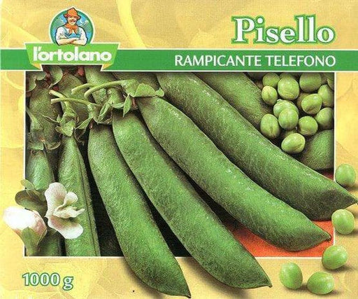 Pisello Rampicante Grano Rugoso sel Telefono - L'Ortolano 1 kg L'Ortolano (2496952)