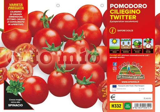Pomodoro ciliegino Bingo F1 - 6 piante - Orto Mio Orto Mio (2497010)