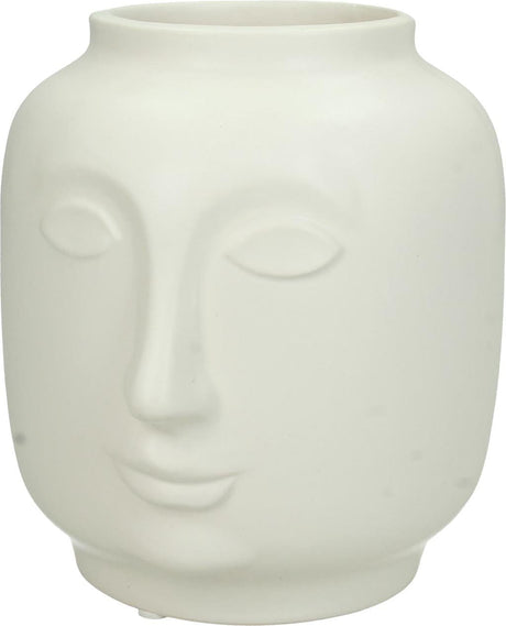 Porta Piante Face Small - Bianco MillStore (2497226)