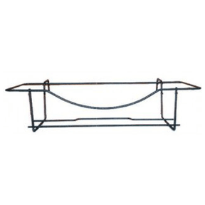 Portacassetta Midi Regolabile - Colore Antracite - In Ferro Antracite / 60 cm MillStore (2497402)