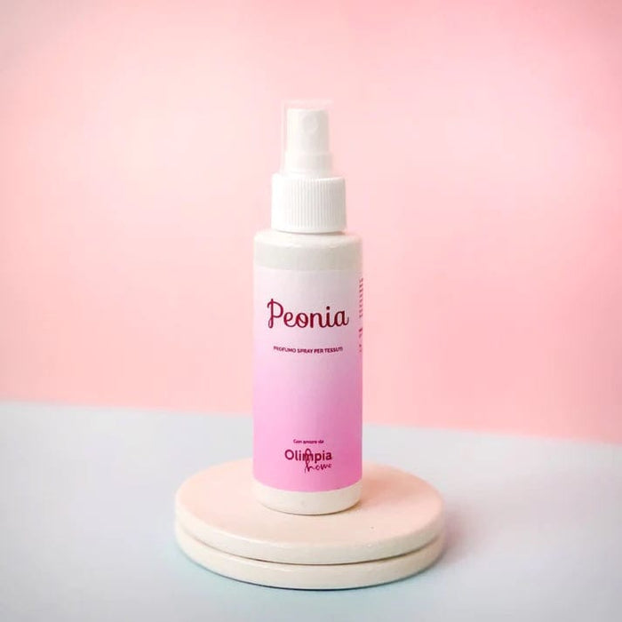 Profumatore spray per tessuti Peonia - Oh Fragrance —