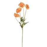 Ramo di Papaveri Artificiali Arancio Millstore.it (2567606)