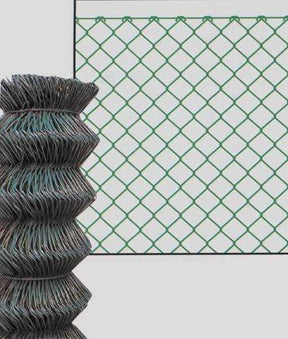 RETE GRIGLIA PLASTICATA colore verde - H.cm.100 rotolo da mt.25 MillStore (2497774)