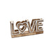 Scritta Love in legno con luci a led MillStore (2576529)