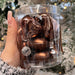 Set 12 Cuori appendibili natalizi - 4 cm Bronzo MillStore (2498367)