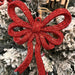 Set 2 Fiocchi Rossi - Decorazione di Natale da appendere Boltze (2498373)
