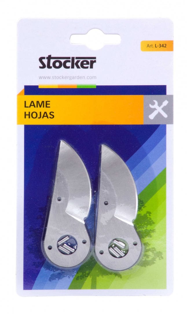 Set 2 pezzi lame di ricambio in blister per: Art. 342 - Stocker Stocker (2498374)