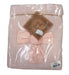 Set coppia asciugamani in spugna rosa con fiocco Disraeli (2558131)