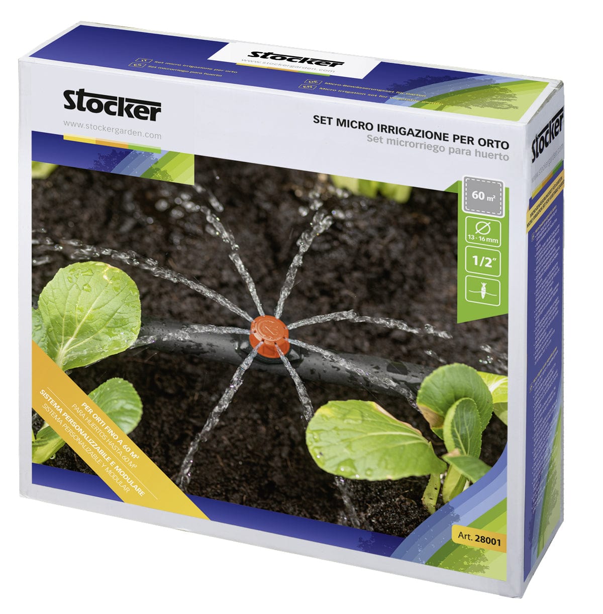 Set micro irrigazione per orto - Stocker Stocker