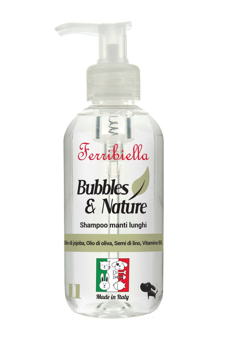 Shampoo Manti Lunghi per Cani - 250 ml - Bubbles & Nature - Ferribiella Ferribiella