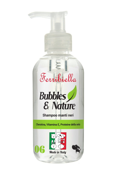 Shampoo Manti Neri per Cani - 250 ml - Bubbles & Nature - Ferribiella Ferribiella