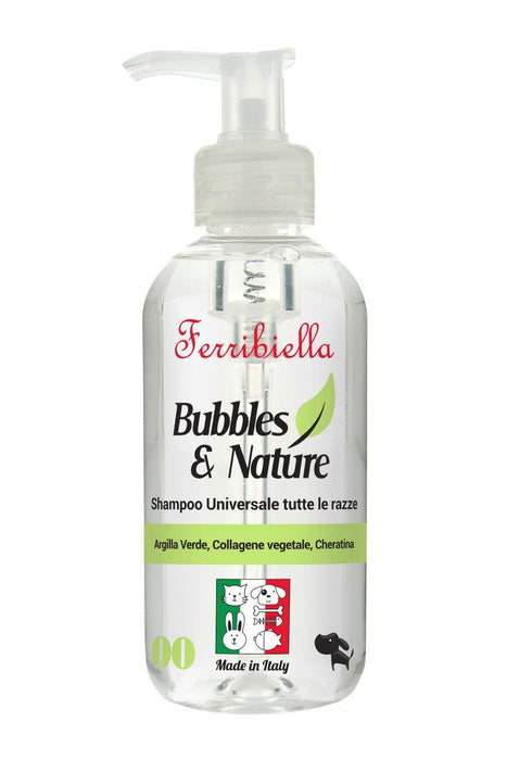 Shampoo universale per tutte le Razze - 250 ml - Bubbles & Nature - Ferribiella Ferribiella