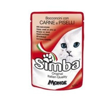 Simba Bocconcini salsa con Carne e Piselli - Bustina 100 gr Simba (2498476)