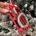 Slitta Hilla di Natale - decorazione da appendere Rosso Boltze (2498486)