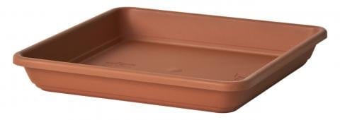 Sottovaso Krea - Euro3plast Terracotta / 40 cm - 32 x 32 x 4,7 h Euro3plast (2498541)