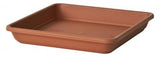 Sottovaso Krea - Euro3plast Terracotta / 40 cm - 32 x 32 x 4,7 h Euro3plast (2498541)