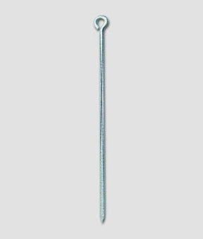 Spiedino inox con anello - 350 x 4 mm MillStore (2498599)