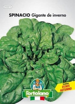 Spinacio Gigante D'inverno 100 gr - L'Ortolano L'Ortolano (2498605)