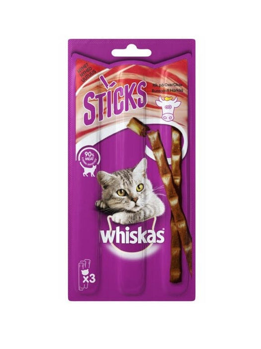Sticks Gatto Adulto - Whiskas Manzo Whiskas (2498687)