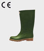 Stivale in PVC Verde con suola Carrarmato MillStore (2498694)