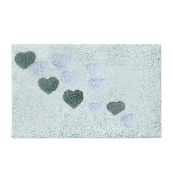 ZGDPBYF Set di 3 tappeti da bagno antiscivolo, motivo San Valentino, rosa, cuore, leopardo, per ragazze, soggiorno, camera da letto, lavabile in lavatrice, si asciuga rapidamente