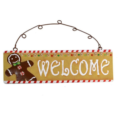Targhetta di Natale Gingerbread Welcome Vacchetti (2499046)