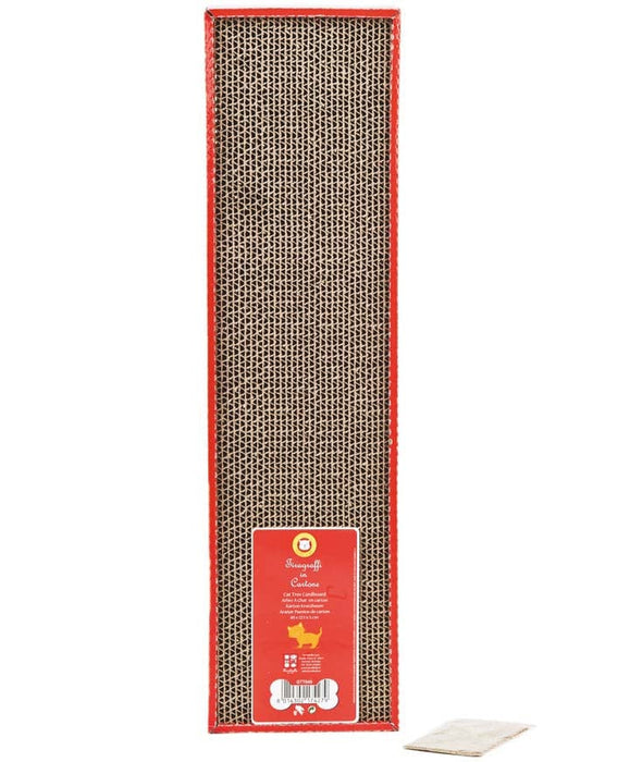 Tiragraffi in cartone con attrattivo 48 x 12,5 x 5 h cm Ferribiella