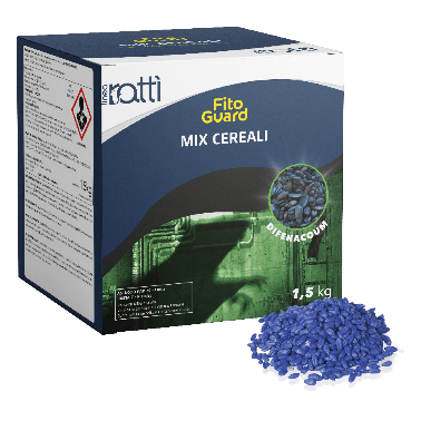 Topicida Ratti Mix Cereali DF - 3 buste da 500 gr - Fito Guard Fito Guard