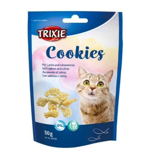 Trixie Cookies con Catnip e Salmone - 50 gr Trixie (2499235)