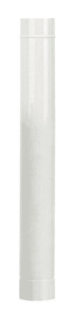 Tubo porcellanato Ala - diametro 8 cm x h.100 - Bianco Ala Fumisteria (2499349)