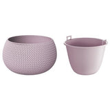 Vaso Ciotola Splofy con maniglie Lilla / Ø int 20 cm - Ø est 29 x h 19 cm Prosperplast (2499548)