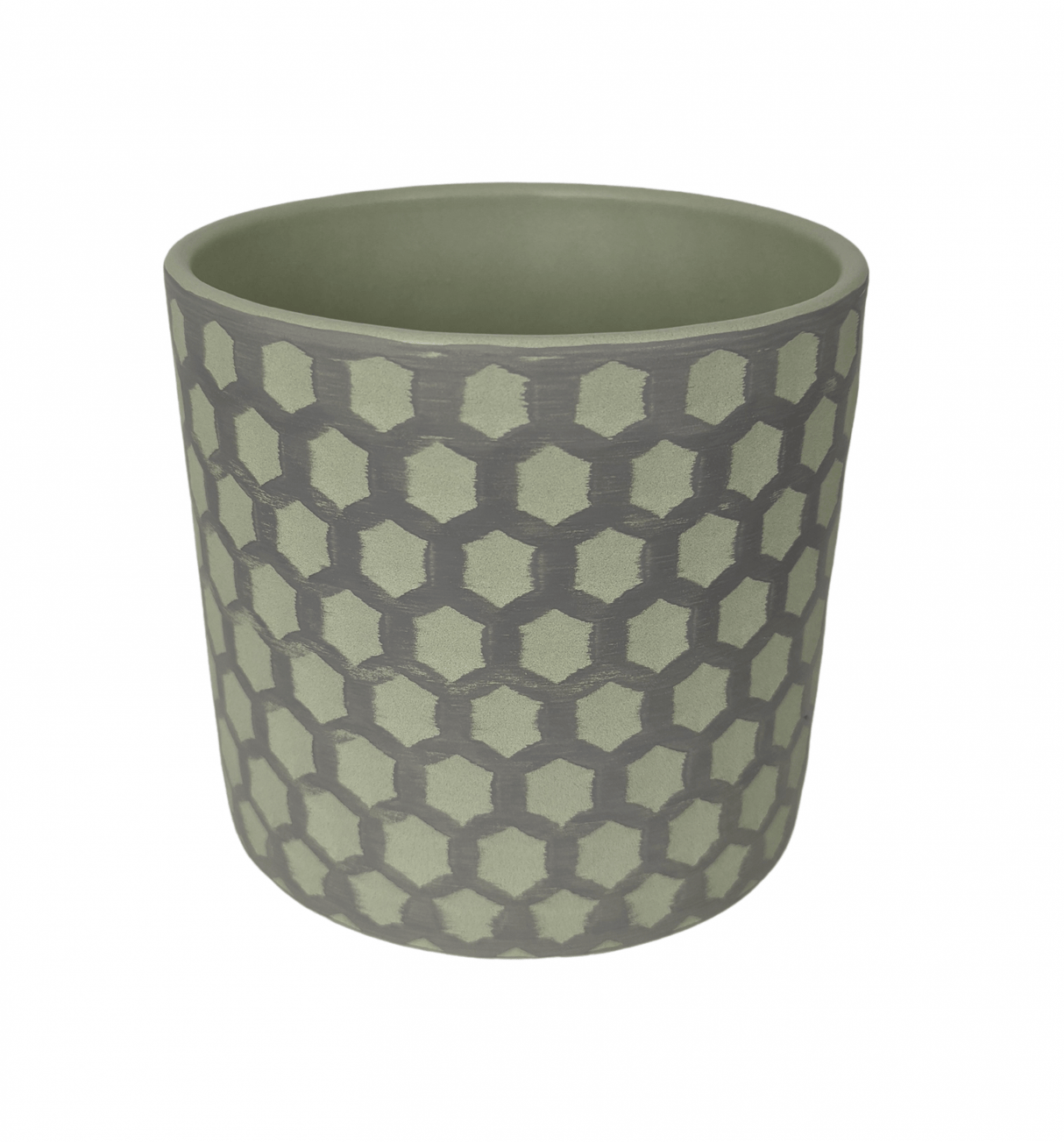 Vaso Decò - Nido d'Ape Verde / ø 17 cm MillStore (2499596)