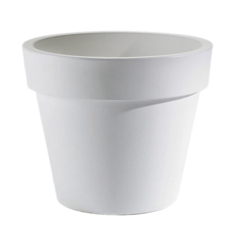 Vaso tondo Super da esterno Bianco / ø 40 x h 35 cm MillStore (2499695)