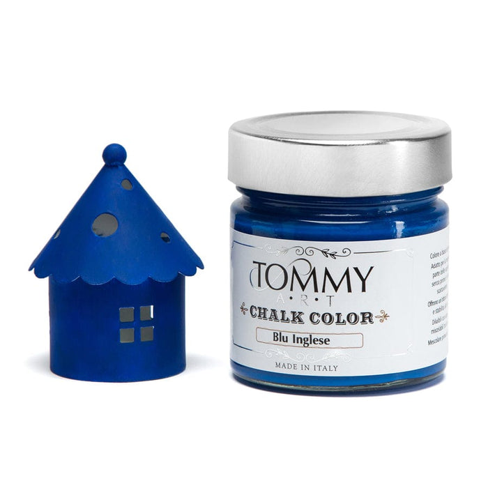 Vernice Shabby Chic Chalk Paint - Tommy Art Blu Inglese / Ml. 200 Tommy Art