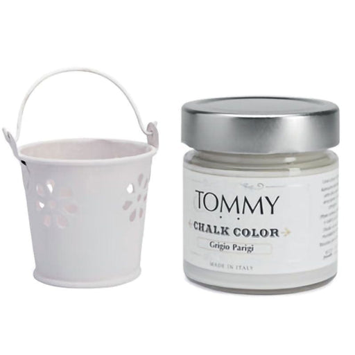 Vernice Shabby Chic Chalk Paint - Tommy Art Grigio Parigi / Ml. 200 Tommy Art