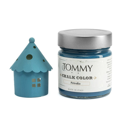 Vernice Shabby Chic Chalk Paint - Tommy Art Petrolio / Ml. 200 Tommy Art