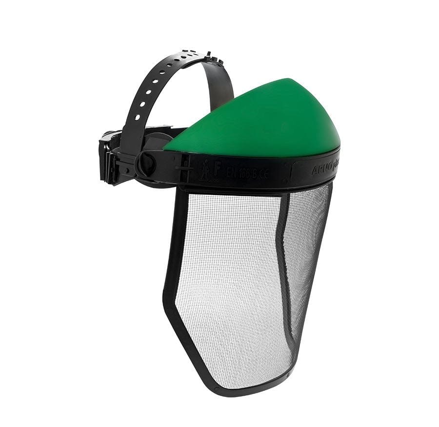 Visiera protettiva Decespugliatore con rete e casco MillStore (2499852)