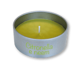 Z-Light Candela alla citronella per esterni in lattina 96x40 mm Citronella e Neem Cereria Artigiana Umbra (2499959)