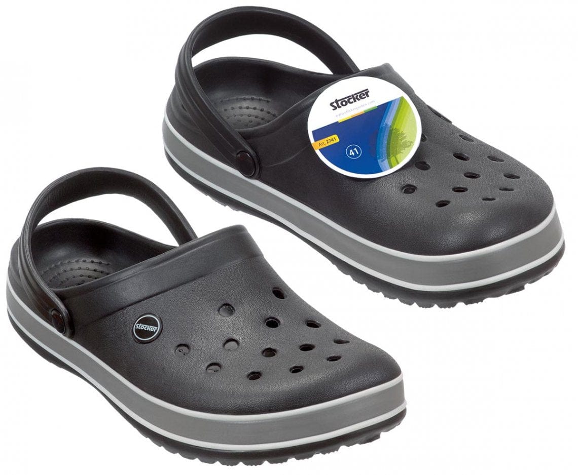 Zoccoli tipo Crocs da Giardino e Casa Aperti - Stocker Nero / 44 EU Stocker (2500063)