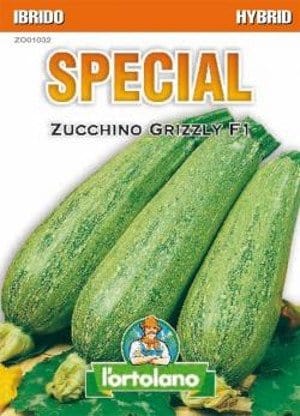 Zucchino Grizzly F1 Ibrido - L'Ortolano L'Ortolano (2500117)